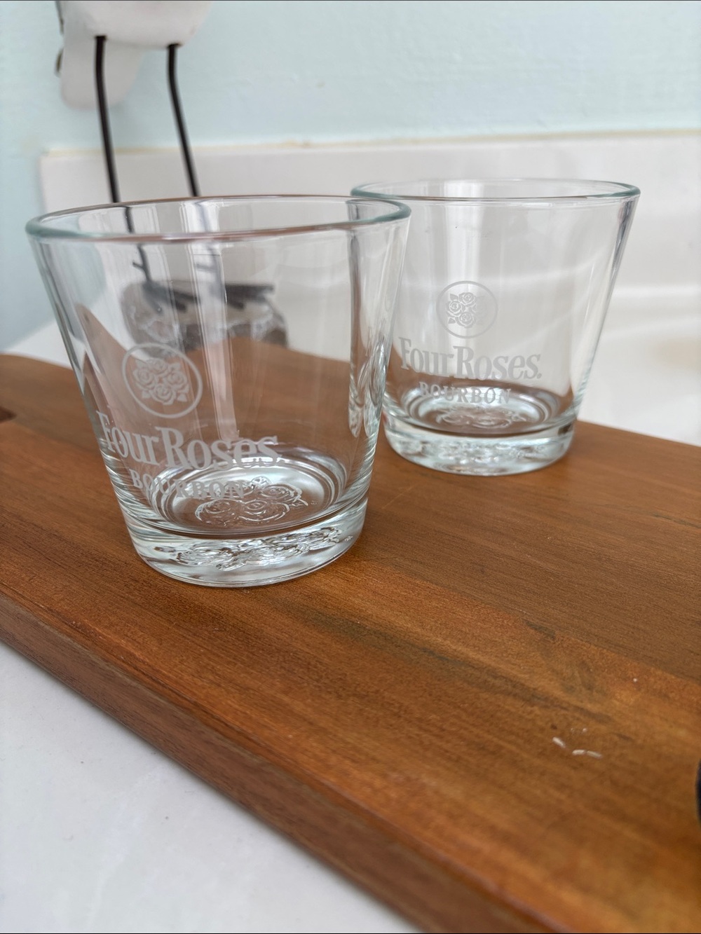 Clear Glass Bourbon Tumblers - Set of 3 - Picture 2 of 5